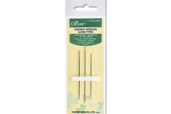 Clover Needlecrafts Sashiko Gold Eye Needles 8 Assorted