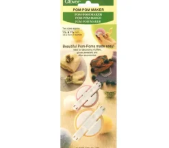 Clover Pom Pom Maker – 2 Sizes 1-3/8-inch 1-5/8-inch