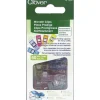 Clover Triple Wide Wonder Clips 12ct Blue
