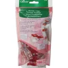 Clover Triple Wide Wonder Clips 6ct Blue