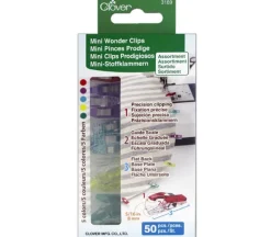 Clover Wonder Clips Assorted Colors 10 Piece