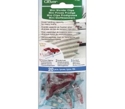 Clover Wonder Clips – Red – 10 Piece