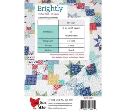 CluckcluckSew Brightly Quilt Pattern #CCS193