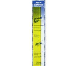 CM Designs Ruler – 12-inch – Add-A-Quarter