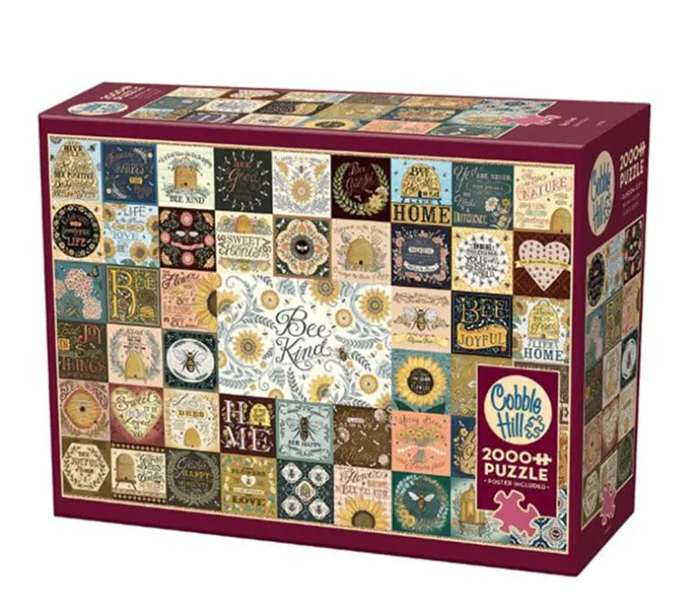 Cobble Hill Bee Kind Puzzle – 2000 Piece