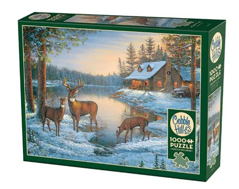 Cobble Hill Café in Cassis Puzzle – 1000 Piece