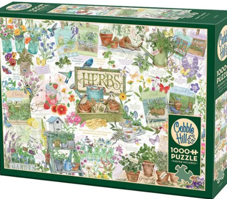 Cobble Hill Herbs Puzzle – 1000 Piece
