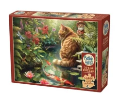 Cobble Hill Koi Cat Puzzle – 275 Piece