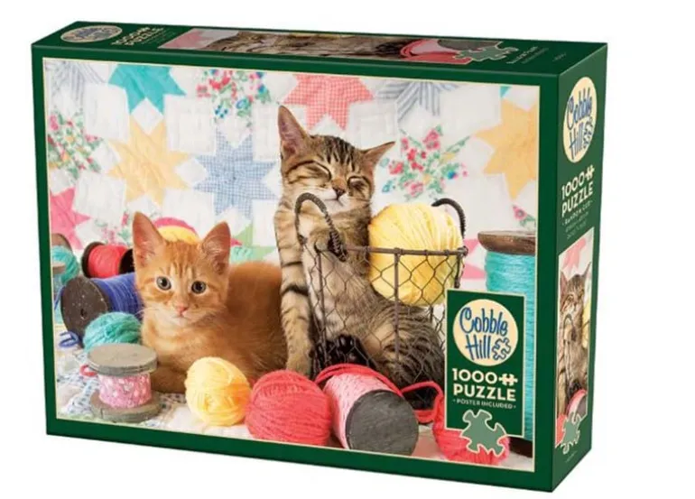 Cobble Hill Lodge Cat Puzzle – 1000 Piece