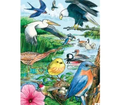 Cobble Hill North American Birds Puzzle – 35 Piece