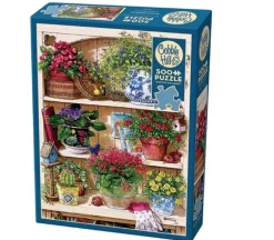 Cobble Hill Puzzle Flower Cupboard – 500 Piece