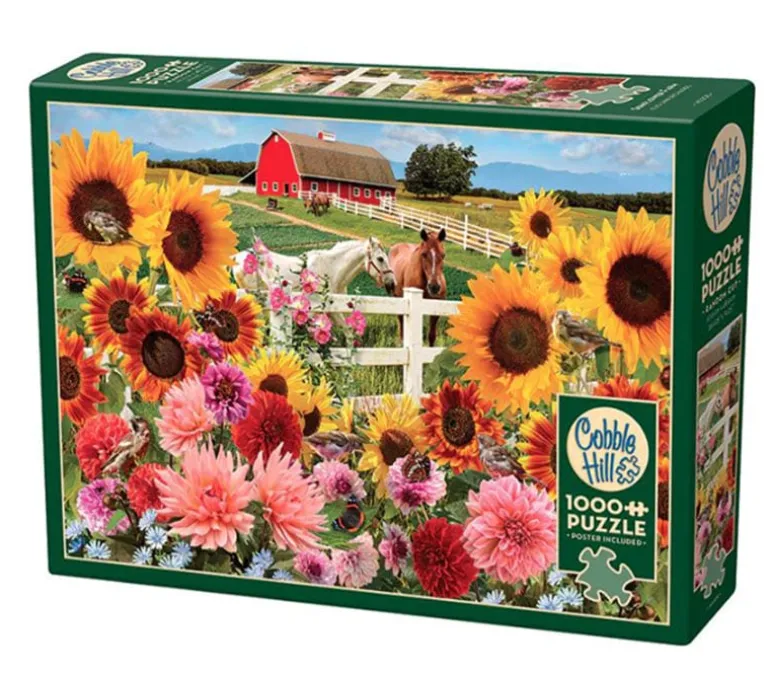 Cobble Hill Puzzle Sunflower Farm – 1000 Piece