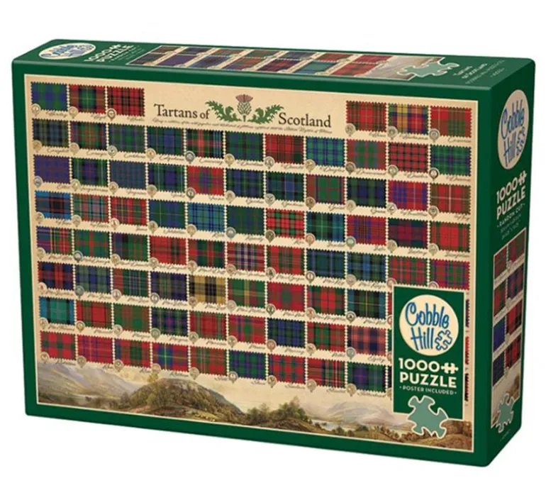Cobble Hill Puzzle Tartans of Scotland – 1000 Piece