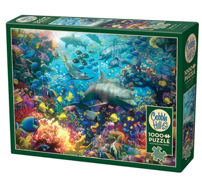 Cobble Hill Puzzle Vibrant Sea – 1000 Piece
