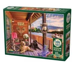 Cobble Hill Puzzle Welcome to the Lake House – 1000 Piece