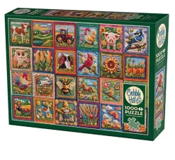 Cobble Hills State Birds of America Puzzle – 1000 Piece