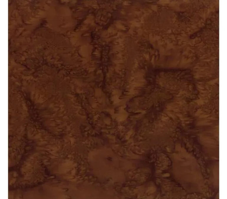 Coffee Shop Batiks Beach Leaves on Woody Brown