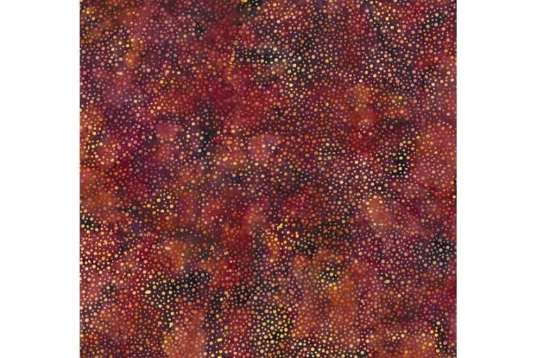 Coffee Shop Batiks Beach Leaves on Woody Brown