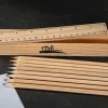 Colored Pencil Set in Wooden Ruler Box – 10 Piece