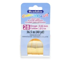 ColourCraft Wire Spool 28 Gauge – 40 Yards (view colors)
