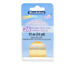 ColourCraft Wire Spool 26 Gauge – 34 Yard (view colors)