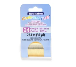 ColourCraft Wire Spool 24 Gauge – 30 Yards (view colors)