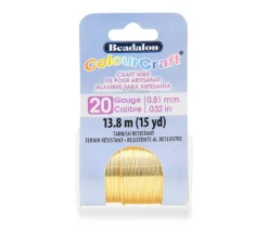 ColourCraft Wire Spool 20 Gauge – 8 Yards (view colors)