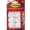 Command Adhesive Hook – Mini White – 6 Piece