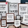 Cooper Ridge Frame – White (view sizes)