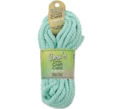 Cora’s Cotton Craft Cord – Mint Green – 6mm – 50-feet