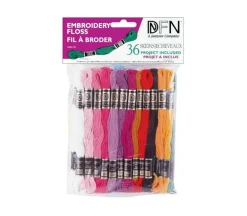 Cotton Embroidery Floss Pastel Colors – 36/Package Janlynn 3001-30