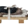 Cotton Waffle-Weave Dish Cloths with Mini Cutting Board, 4pc. Set