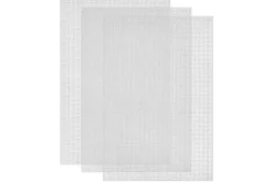 7 Count Plastic Canvas Sheets, 10 1/2-in x 13 1/2-in, Clear 6 pk