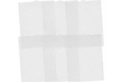 7 Count Plastic Canvas Sheets, 10 1/2-in x 13 1/2-in, Clear 6 pk