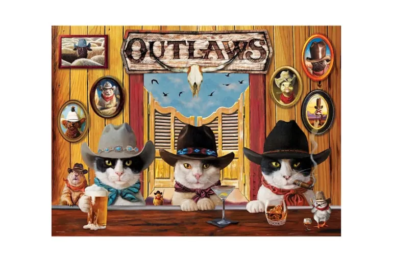 Country Romance 1000 Piece Puzzle