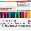 CousinDIY Glitter Glue 2.1oz-Fluorescent Pink