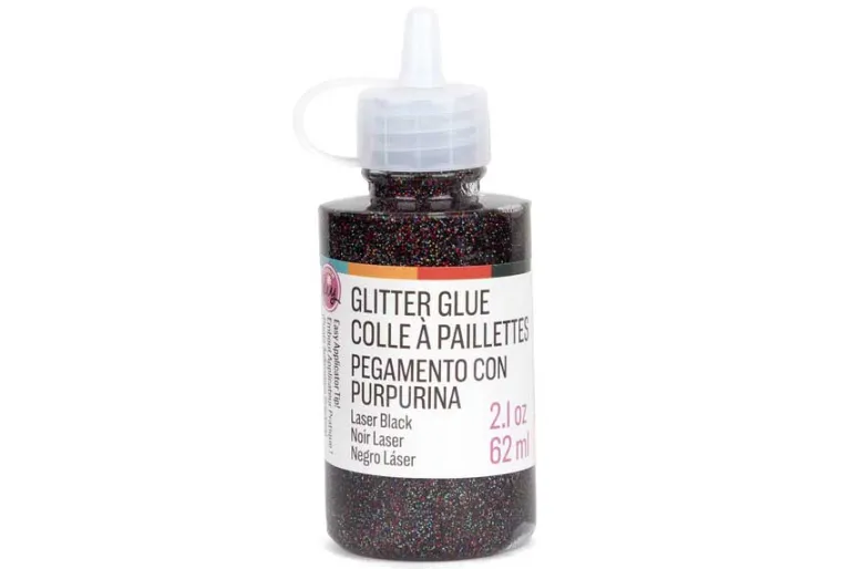CousinDIY Glitter Glue 2.1oz-Fluorescent Orange