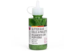 CousinDIY Glitter Glue 2.1oz-Laser Lime Green