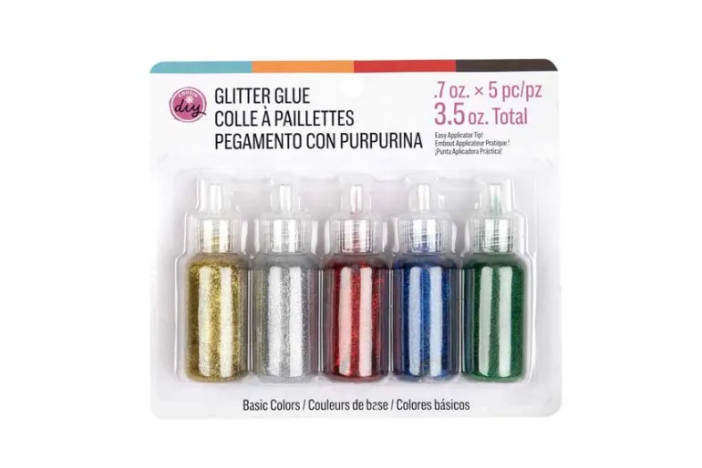 CousinDIY Glitter Glue 2.1oz-Royal Blue