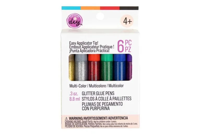 CousinDIY Glitter Glue 2.1oz-Royal Blue