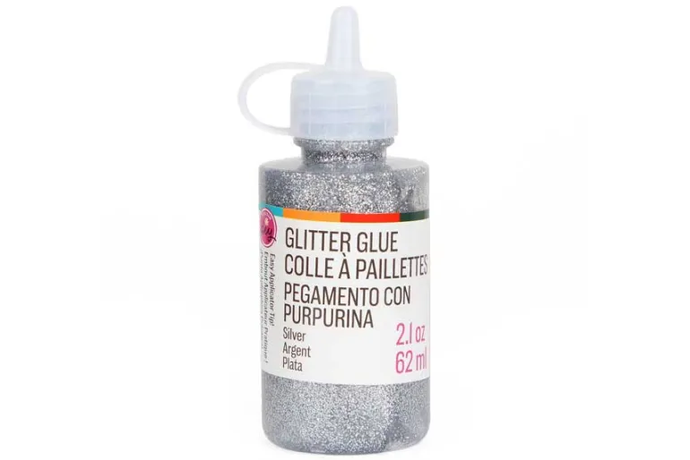 CousinDIY Glitter Glue 2.1oz-SIlver