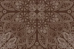 Cowboys Flannel Bandana in Brown