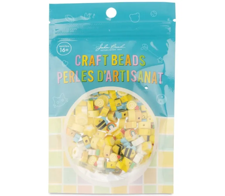 Craft Beads Clay Shapes – Alpha Mix – 120 Pieces