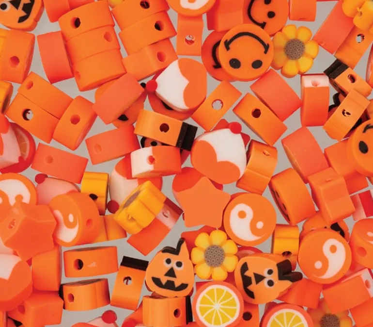 Craft Beads Clay Shapes – Alpha Mix – 120 Pieces