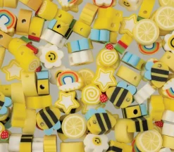 Craft Beads Clay Shapes – Fruit Mix – 120 Pieces