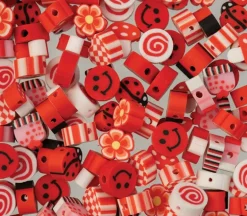 Craft Beads Clay Shapes – Fruit Mix – 120 Pieces