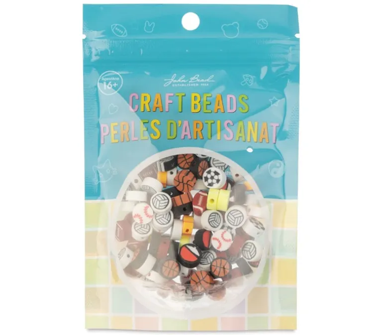 Craft Beads Clay Shapes – Fruit Mix – 120 Pieces