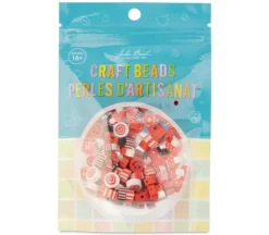 Craft Beads Clay Shapes – Pink Mix – 120 Pieces