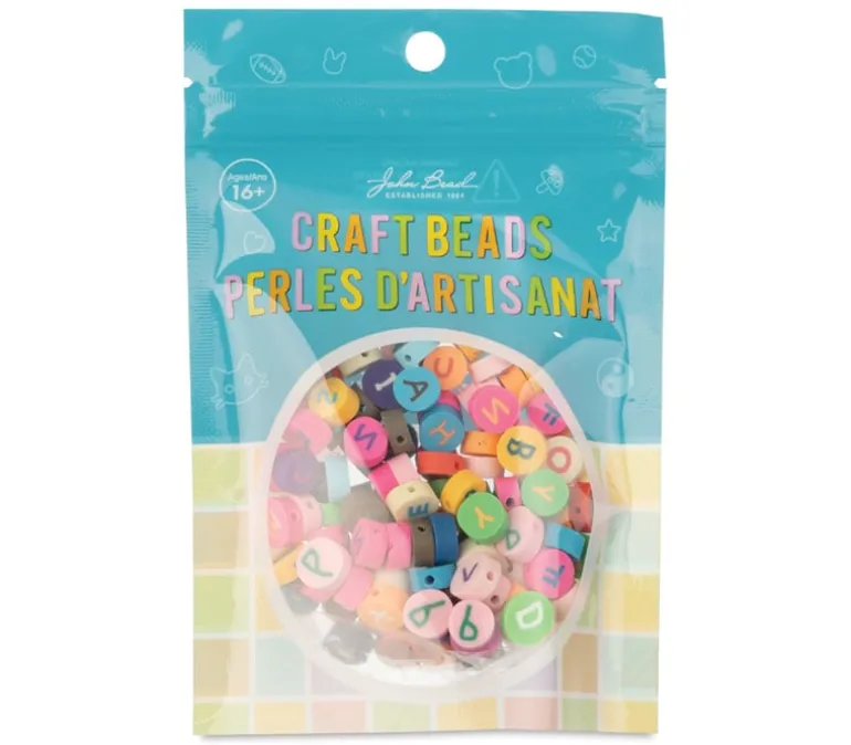 Craft Beads Clay Shapes – Pink Mix – 120 Pieces