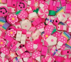Craft Beads Clay Shapes – Sports Mix – 120 Pieces